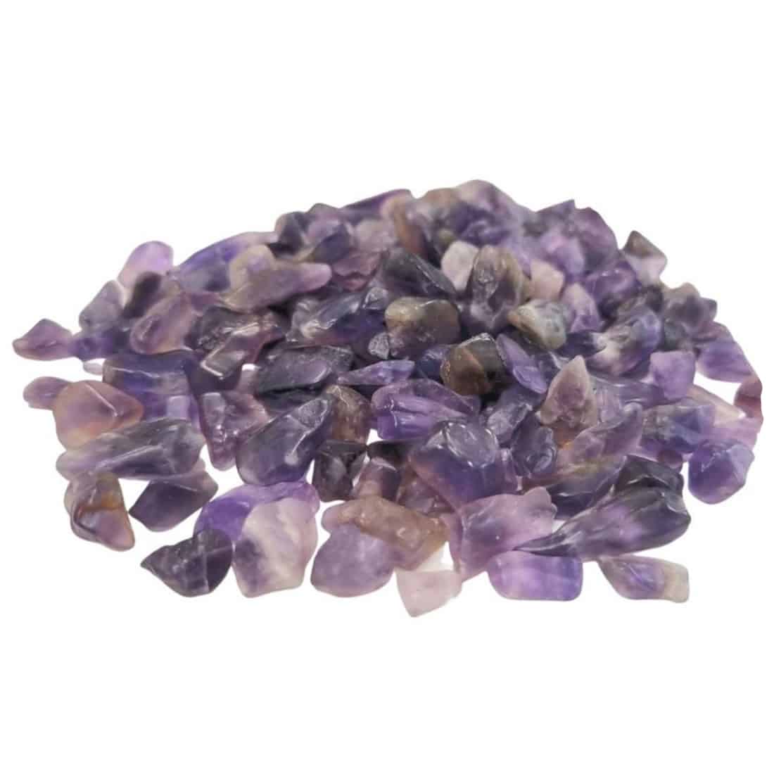 Ametyst - Ædelsten Chips 20 gram