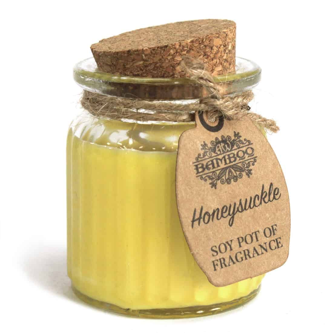 Bamboo - Kaprifolie Soy Pot Duftlys