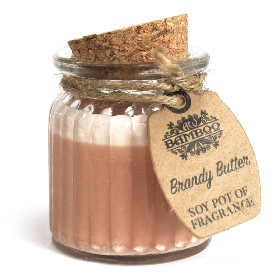 Bamboo - Smør Vin Soy Pot Duftlys