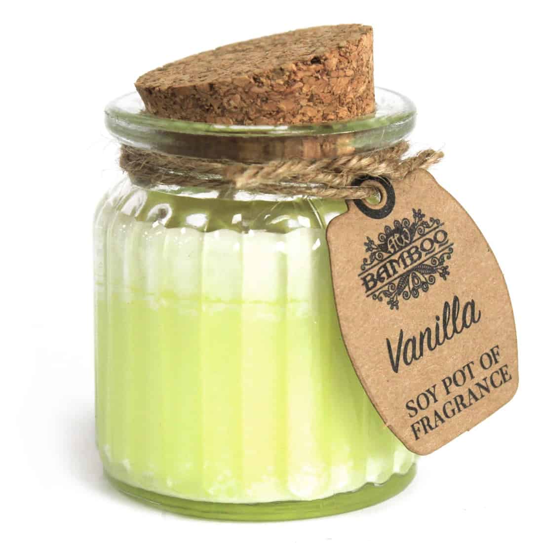 Bamboo - Vanilje Soy Pot Duftlys