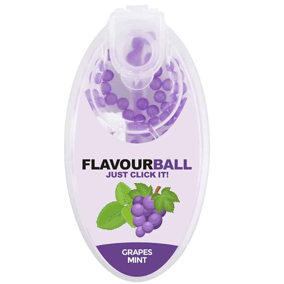 Flavourball - Vindrue Aroma Klik Kugler 100 stk - Aroma Kugler