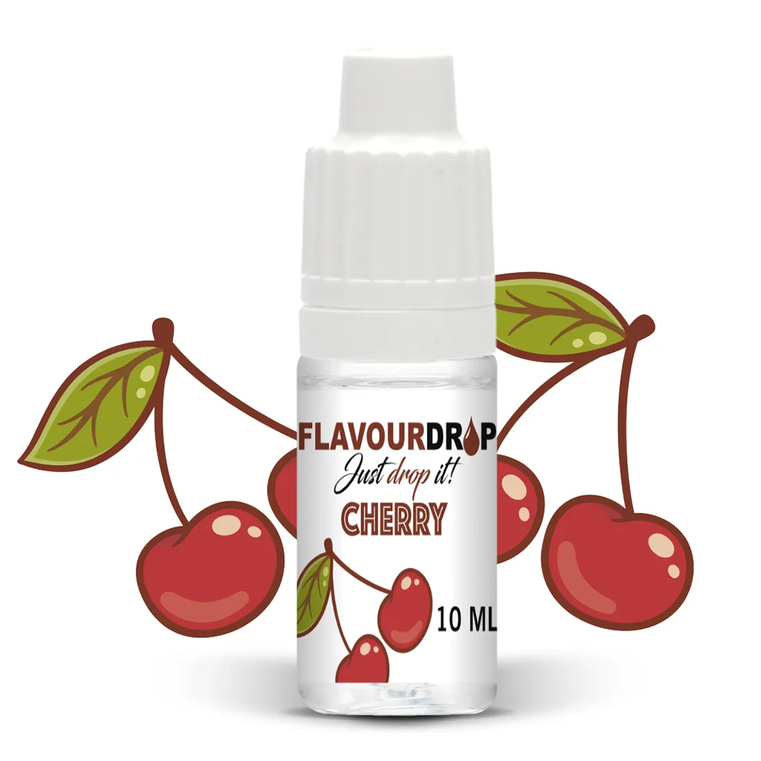 Flavourdrops - Kirsebær Aroma Juice 10 ml