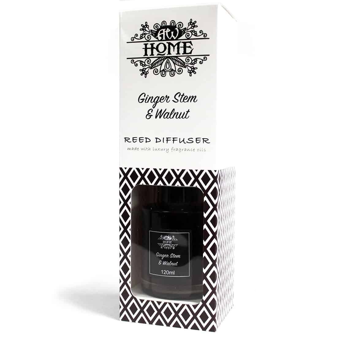HOME - Duftpinde Ingefærstilk & Valnød 120 ml - Billede 3