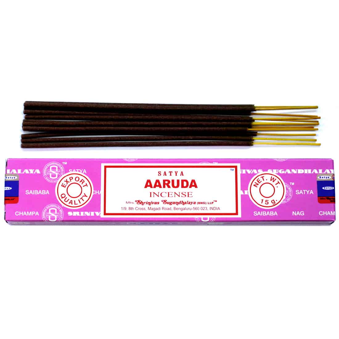 Satya - Aaruda Røgelsespinde 15 gram