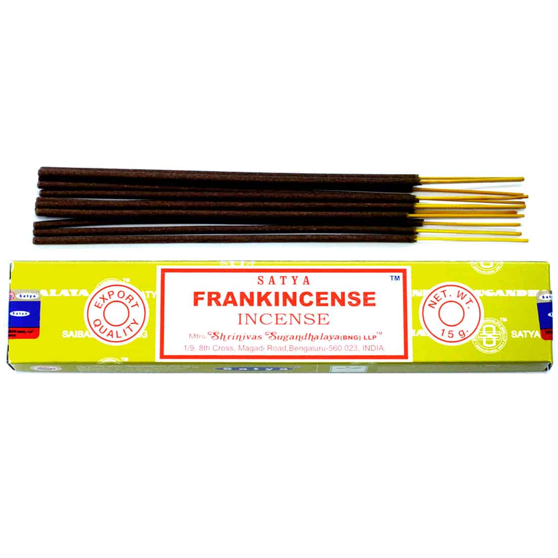 Satya - Frankincense Røgelsespinde 15 gram