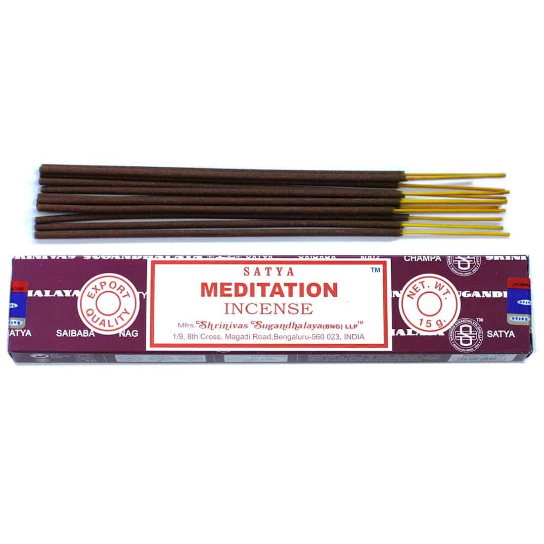 Satya - Meditation Røgelsespinde 15 gram