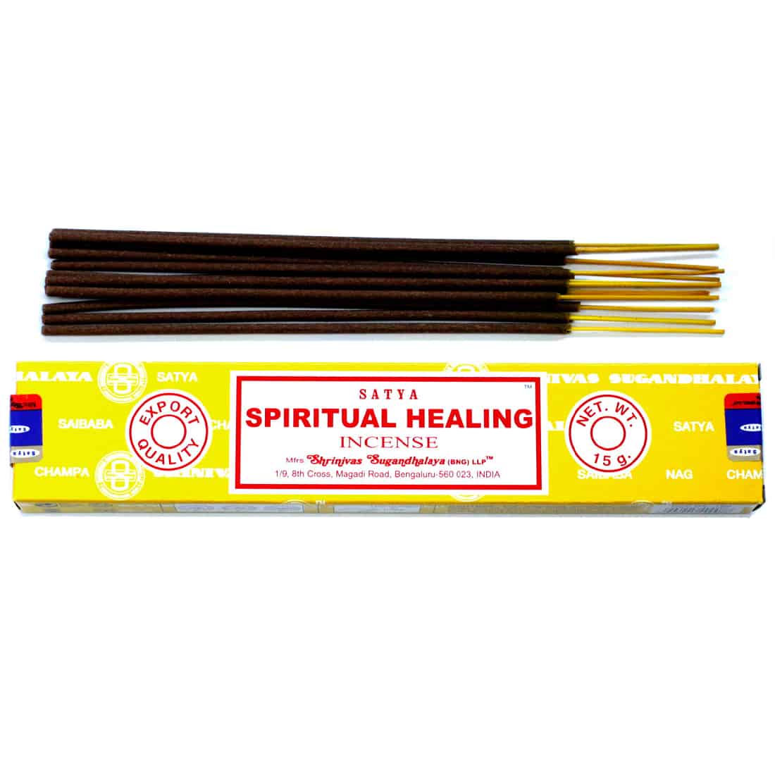 Satya - Spiritual Healing Røgelsespinde 15 gram